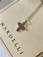 Halskette Nardelli Gioielli Herr in Gold Diamante 0.03 Ct UPE596 - UPE596